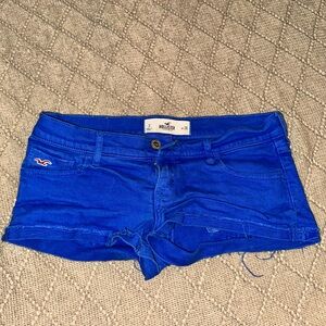 Hollister Blue Denim Shorts